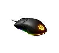 SteelSeries Rival 3 - Gaming Mouse - 8,500 CPI TrueMove Core Optical Sensor - 6 Programmable Buttons - Split Trigger Buttons - Black