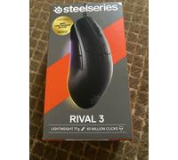 SteelSeries Rival 3 Gen 2 Wired Gaming Mouse - Black 100% ORIGINAL ⭐⭐⭐⭐⭐