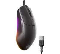 SteelSeries Rival 3 Gen 2 Gaming Mouse - 8500 DPI TrueMove Core Optical Sensor, RGB Lighting, 60 Million Clicks - Black