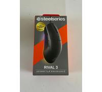 SteelSeries Rival 3 Gen 2 Gaming Mouse - 8500 DPI TrueMove Core Optical Sensor - 60 Million Click Durability - Low Latency - 77g Lightweight - 100% PTFE Feet - RGB - White