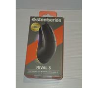 SteelSeries Rival 3 Gen 2 Gaming Mouse - 8500 DPI TrueMove Core Optical Sensor - 60 Million Click Durability - Low Latency - 77g Lightweight - 100% PTFE Feet - RGB - Black
