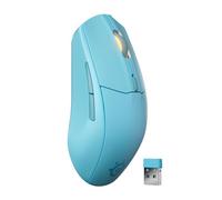 SteelSeries Rival 3 Wireless Gen 2 Gaming Mouse - 2.4GHz and Bluetooth - 18000 DPI TrueMove Air Optical Sensor - 60 Million Click Durability - Light-Weight - 100% PTFE Feet - Aqua