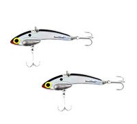 SteelShad - Mini Series (1/4 oz) Tennessee Shad - 2 Pack - Lipless Crankbait for Freshwater Fishing - Perfect for Ice Fishing, Pan Fishing, Crappie, Walleye and Bass