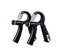 steelway Grip Strength Trainer Set of 2 Pack,Hand Grip Strengtheners Adjustable Resistance 10-132lbs Forearm Trainer with Counter,Hand Trainer,Portable Forearm Workout Exercise Equipment black
