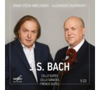 STEEN/NOKLEBERG/ZAGORINSKY: BACH/CELLO SUITES/SONATAS - CD BRAND NEW