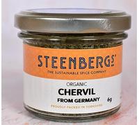 Steenbergs Organic Chervil Leaf - Dried Herb - Standard jar 6g