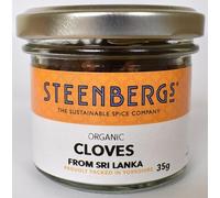Steenbergs Organic Cloves Whole Standard Jar - 35g