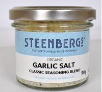 Steenbergs Organic Garlic Salt 90g