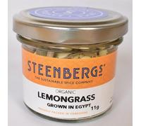 Steenbergs Organic Lemongrass Dried Herb Standard Jar 11g