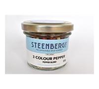 Steenbergs Steenbergs Organic 3 Colour Pepper - Black White and Pink Pepper 50g