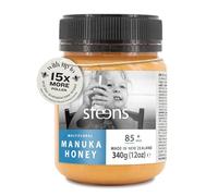 Steens Manuka Honey - MGO 85+ - Pure & Raw 100% Certified Manuka Honey - Bottled and Sealed in New Zealand - 340g