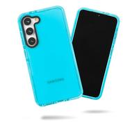 SteepLab Barrier Case for Samsung Galaxy S23 (6.1” Screen) - Impact Absorbing Case with Full Body Drop Protection and Enhanced Grip (Brilliant Blue Sky)