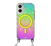 SteepLab Freehand Case for iPhone 16 Pro Max - Sling Phone Case w/Removable Lanyard Hooks, Magnetic and Shockproof Protection (Too Bright)
