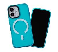 SteepLab Magnetic Barrier Case for iPhone 17, Compatible with MagSafe, Impact Absorbing 360 Degree Protection with Built-in Magnets (Brilliant Blue Sky)