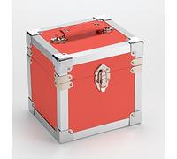 Steepletone 7 Record Box RED -