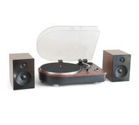 Steepletone Camden: 2 Speed Turntable with Bluetooth - Wood Effect