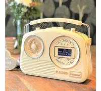 Steepletone Devon DAB, FM/MW Radio - Cream Cream