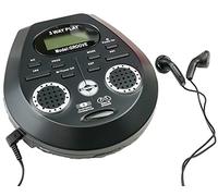 Steepletone Groove CD Discman, Built-In SPEAKERS, Ultra Compact Personal CD Player, Bluetooth Transmitter (stream music to Bluetooth speaker, or headphones), Battery Operated (Black CD Discman)