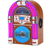 Steepletone jive rock sixty light Bluetooth FM Radio mini CD jukebox