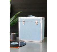 Steepletone LP Record Storage Case SRB2 - Light Blue Blue