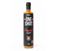 Steeps One Shot Apple Cider Vinegar with Real Live Mother - Raw & Unpasteurised with Ginger, Turmeric, Garlic & much more, Boosts Digestion & Immunity, No Preservatives, 75 Original Shots