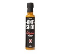 Steeps One Shot Apple Cider Vinegar with Real Live Mother - Raw & Unpasteurised with Ginger, Turmeric, Garlic & much more, Boosts Digestion & Immunity, No Preservatives, 25 Original Shots