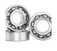 Steering Bearing 6203 Bearing 17 * 40 * 12 Mm ABEC-3 4 PCS For Motorcycles Engine Crankshaft 6203 OPEN Ball Bearings Without Grease