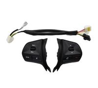 Steering Control Buttons Compatible With Kia For K2 For Rio 2011 2012 2013 2014 Car Styling Multi-function Buttons Steering Wheel Switch Volume(Black)