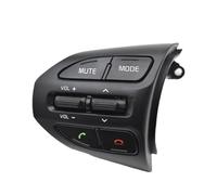 Steering Control Buttons Compatible With Kia For Rio For X-line For K2 2017 2018 Car Multi Function Steering Wheel Audio Volume Music Buttons(A)