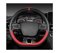 Steering Cover Wheel For VW For Golf 7 8 For Polo 2014-2021 For Scirocco For Jetta 6 2017-2021 For Santana 2016-2021 For Tiguan 2015-2021 D Shape Car Steering Wheel Cover Steering Wheel Protector(Red)