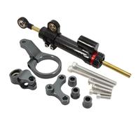 steering damper Compatible With CBR650R 2019 2021 2022 Motorcycle Steering Stabilizer Damper Mounting Adjustable Bracket Accessories Mounting Parts Kit