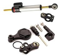 steering damper Compatible With For YZF For R6 2006-2016 2017 2018 2019 2020 CNC Adjustable Linear Reversed Steering Damper With Bracket Support