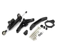 Steering Damper For Y&amaha FZ1 For FAZER 2006-2015 Motorcycle Steering Damper Bracket Set Stabilizer Linear Dampers Mounting Support Motorcycle(Black,C)