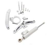 Steering Damper For Y&amaha FZ1 FZ1N For FAZER 2006-2015 Otorcycle Steering Damper Stabilizer Linear Mounting Support Bracket Kit Motorcycle(Set 6)