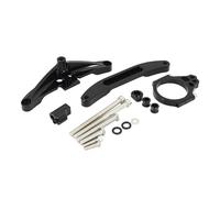 Steering Damper Stabiliser Stabilizer For FZ1 1000 For Fazer 1000 2006-2015 Motorcycle Steering Damper Stabilizer Linear Mount Mounting Bracket Holder Support Kit Control Dampers(Black)