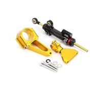 Steering Damper Stabiliser Stabilizer Motorcycle CNC Adjustable Steering Damper Stabilizer For For CBR 600 For CBR600 F4i 1999-2007 Mounting Bracket Support Kit Control Dampers(Color 14)