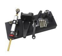 Steering Damper Stabiliser Stabilizer Motorcycle Steering Damper Stabilizer For MT-09 SP MT09 FZ09 FZ-09 2013-2020 Mount Mounting Bracket Support Kit Control Dampers(Color 5)