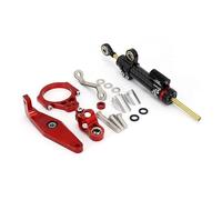 Steering Damper Stabiliser Stabilizer Motorcycle Steering Damper Stabilizer For XSR 900 XSR900 Xsr 900 Xsr900 2022 2023 Mount Mounting Bracket Holder Support Kit Control Dampers(Color 20)