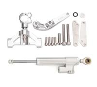 Steering Damper Stabiliser Stabilizer Motorcycle Steering Damper Stabilizer Mounting Bracket Kit For Kawasaki For Ninja For ZX14R For ZZR1400 For ZZR 1400 For ZX-14R 2006-2020 Control Dampers(Color 6)