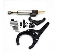 Steering Damper Stabilizer Bracket Support Kit For Suzuki GSXS GSX-S 1000/F GSXS1000 GSX-S1000 F 2016 2017 2018 2019 2020-2024 Anti-shake device(Damper n Bracket 2)