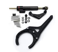 Steering Damper Stabilizer Bracket Support Kit For Suzuki GSXS GSX-S 1000/F GSXS1000 GSX-S1000 F 2016 2017 2018 2019 2020-2024 Anti-shake device(Damper n Bracket 1)