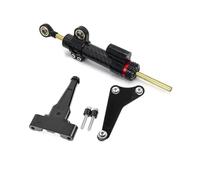 Steering Damper Stabilizer Fit For Triumph Street Triple 765 S 765R 765RS 2017-2025 Motorcycle Accessories Adjustable Steering Damper Steering Stabilizer(1 Set - CF Style)
