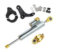 Steering Damper Stabilizer Fit For YAMAHA XMAX 300 250 2017-2024 Accessories Steering Stabilizer Directional Damper Mounting Bracket(NO6)