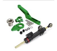 Steering Damper Steering Dampers Motorcycle Accessories Steering Damper Stabilizer Fit For KAWASAKI NINJA ZX-6R 2024 2025(Green kit)