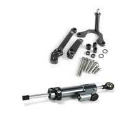 Steering Dampers For Kawasaki Z900 Z 900 Z900 2017-2020 2021 2022 2023 Motorcycle Steering Damper Bracket Mount Moto Steering Stabilize Support Stabilizer Damper (Color : Grey)