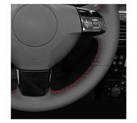 Steering Hood 38CM BlackArtificial Leather Car Steering Wheel Covers Steering Wheel Protective Cover For Vauxhall For Astra Wheel Cover(Yellow Thread)