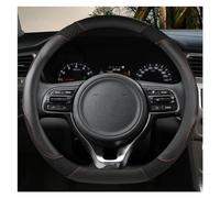 Steering Hood 38CM D Type Stering Wheel Cover For Kia For Stinger For Soul 2018-2021 For Picanto For X-line For Morning Wheel Cover(Black)