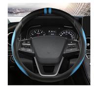 Steering Hood 38CM O Shape D Shape Car Steering Wheel Covers For Hyundai For Elantra For Santa Fe For Kona I40 For Palisade Wheel Cover(Blue O Shape)