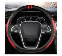 Steering Hood 38CM O Shape D Shape Car Steering Wheels Cover For For Expedition EL For Max For Explorer For Galaxy Wheel Cover(Red D Shape)