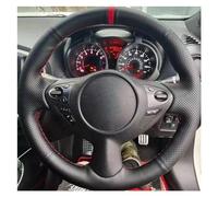 Steering Hood Anti-Slip Leather Car Steering Wheel Cover Steering Wheel Protective Cover For Infiniti FX FX35 FX37 FX50 QX70 Wheel Cover(Yellow Thread)